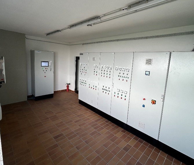Schaltanlage Rechengebäude