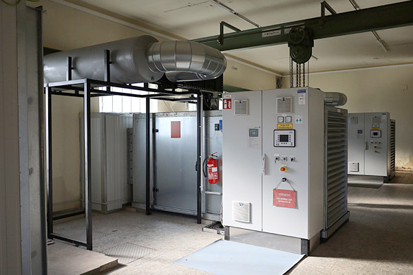 Innenraum Kraftstation